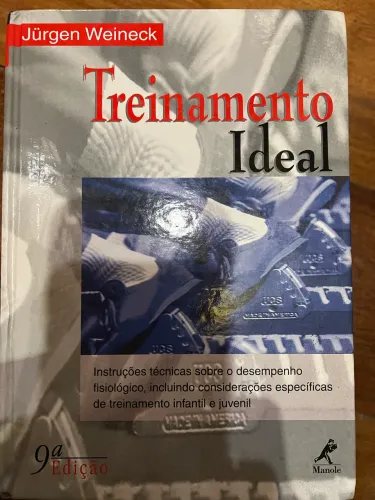 Livro Treinamento Ideal de Jürgen Weineck - editora Manole