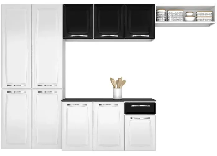 Armário De Cozinha Itatiaia Aço Amanda