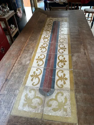 Mesa madeira de demolição