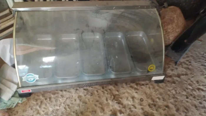 Estufa eletrica para salgados, 5 bandejas