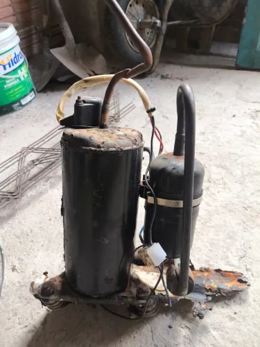 Condensador para fazer bomba de ar
