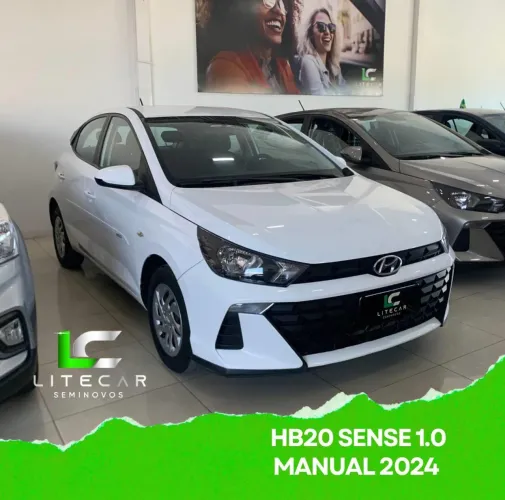 Hyundai HB20 Sense Plus1.0 Flex 12V Mec. 2024