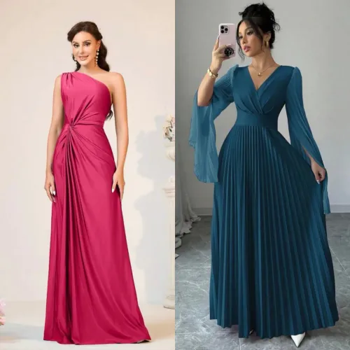 2 Vestidos Festa Shein + Bolsa brilho