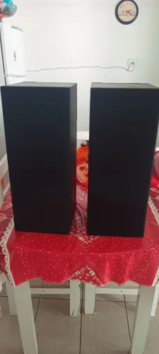 PAR DE CAIXAS DE SOM TOSHIBA VINTAGE.