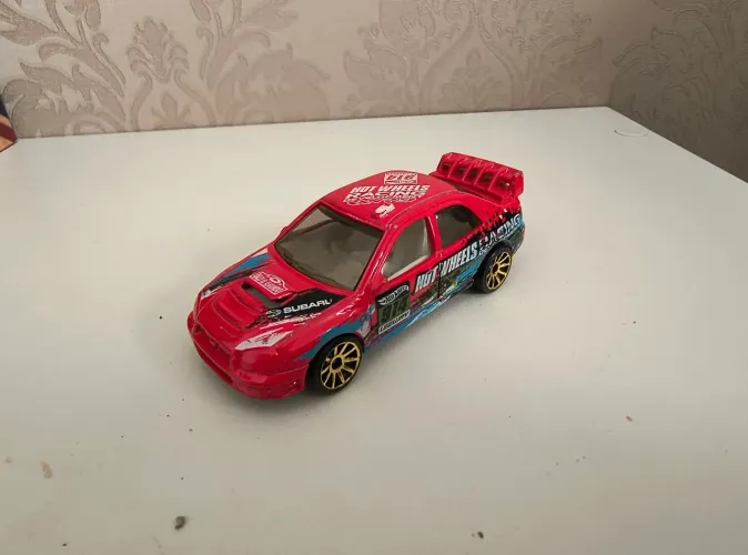 Hot Wheels Subaru Impreza Wrx Vermelho 2013 Racing Hw Off-ro<br>