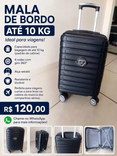 ? MALA DE BORDO - ATÉ 10 KG ?