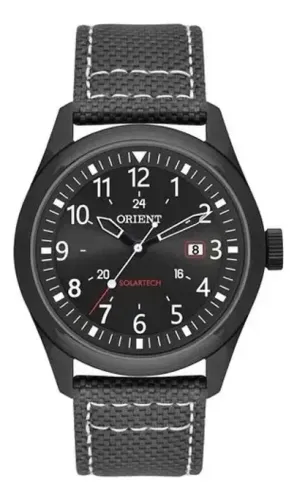 Relógio Orient Masculino Solartech Nylon Preto Mpsn1003 P2pb