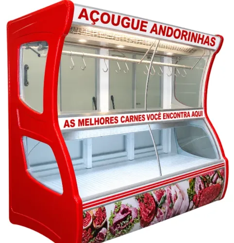 Balcão Expositor Refrigerado para Açougue com Tendal - Excelente Estado!