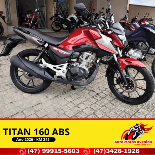 honda cg 160 titan abs 2026