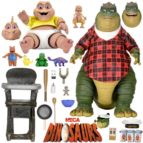 Baby dino família dinossauro neca
