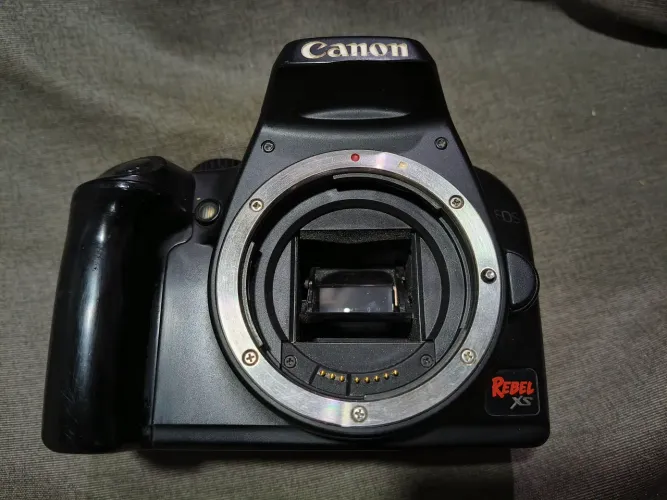 Canon Rebel XS - problema no LCD - leia