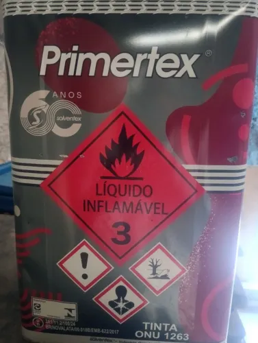 Vendo tinta primer cinza escuro lata 18l 3 unidades 450,00