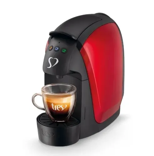 Cafeteira Quase Nova Espresso Luna Vermelha Automática - TRES 3 Corações