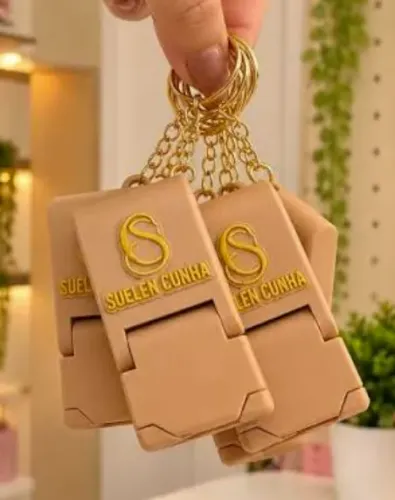 Kit chaveiro personalizável - porta celular