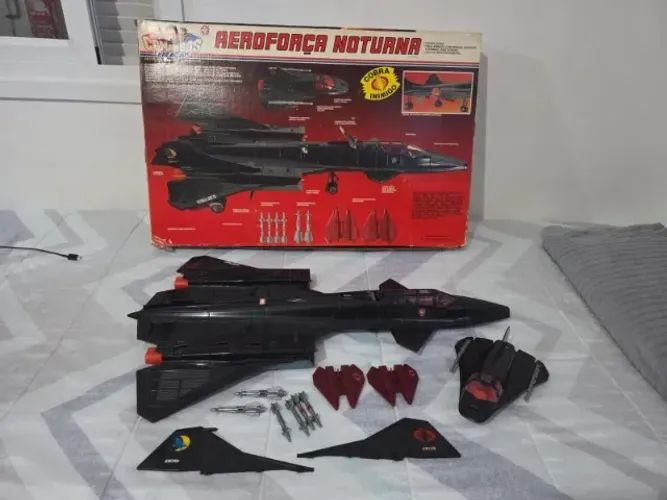 Aeroforça Noturna  Comandos em Ação gi joe Estrela, 1986