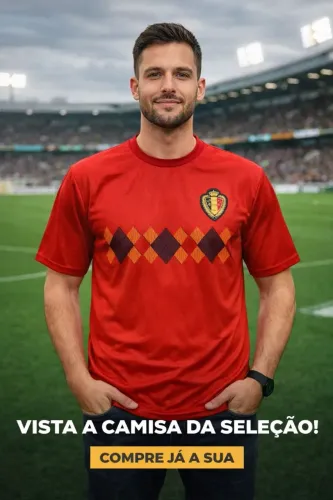Camiseta Seleção da Bélgica G