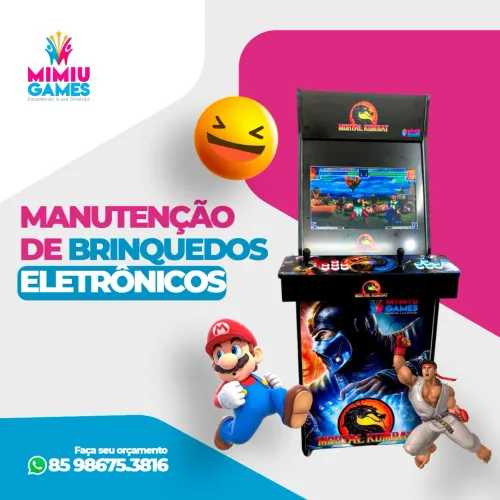 Jogos eletrônicos para restaurante