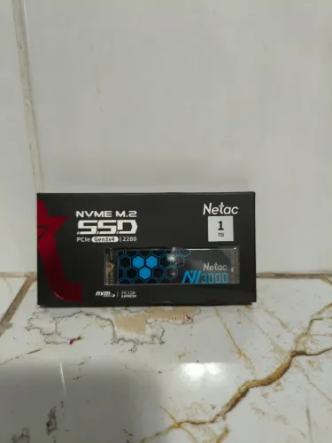 Netac SSD NVMe M.2 1TB PCIe 3.0 x4 novo lacrado alta velocidade loja infoMM