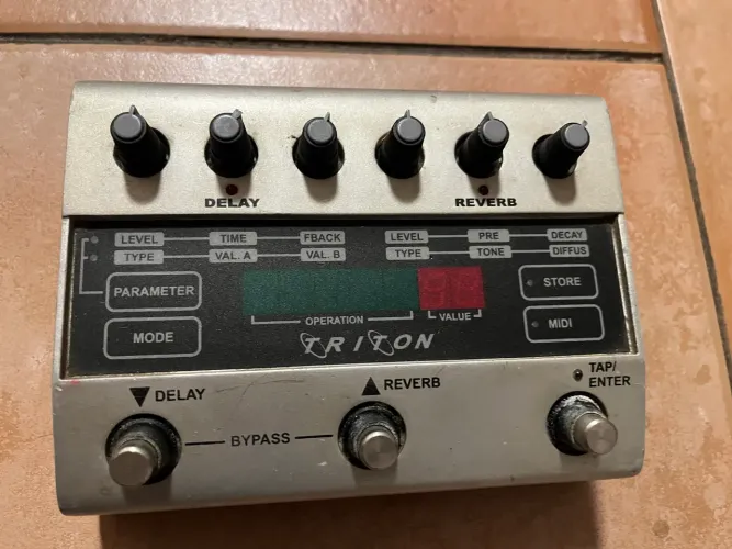 Pedal Wavebox Reverb + delay