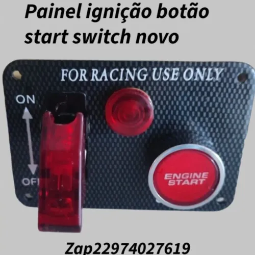 Painel ignição start top novo