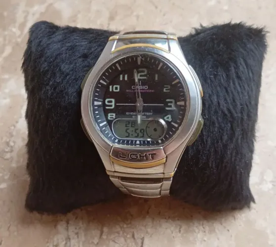 Vendo relógio Cássio quartz masculino funcionando