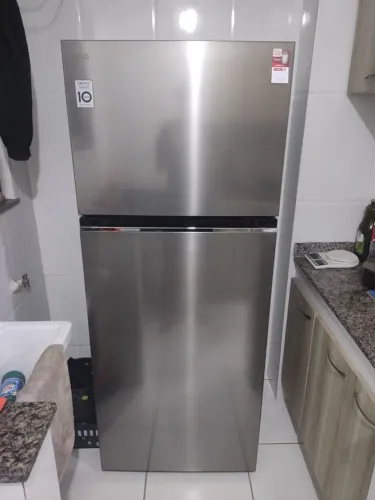 Geladeira LG Frost Free Duplex Inox
