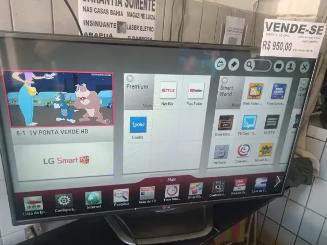 tv lg 42pol sem nenhum defeito ****NÃO É SMART*****