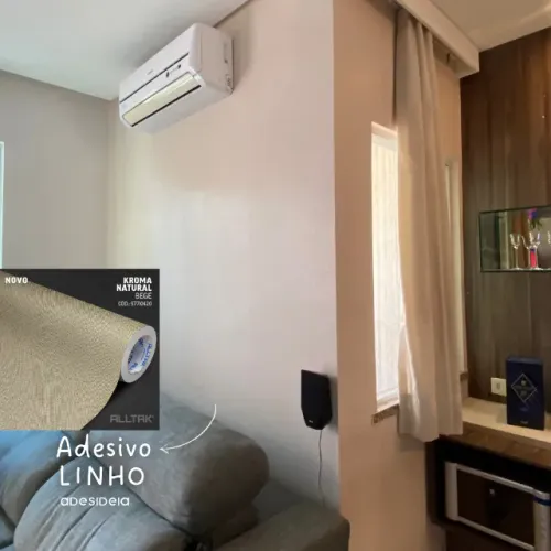 Adesivo Linho Papel de Parede