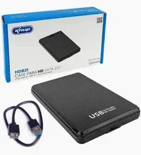Case para HD Externo de 2,5" SATA para USB 3.0