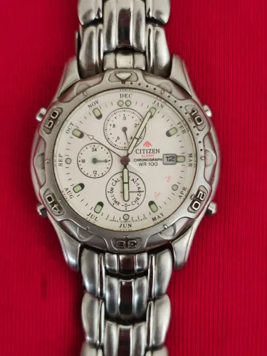 Relógio Citizen Cronógrafo 6870 Quartz Parado