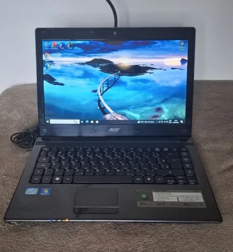 Notebook Acer Aspire i3 c/ SSD e Windows 10  