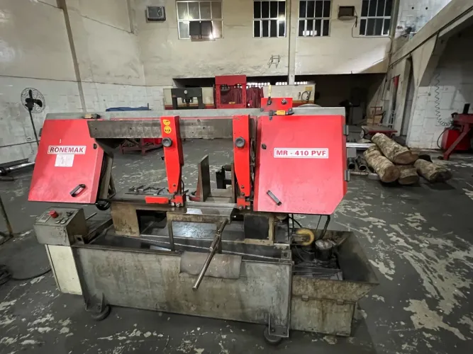 Serra de fita horizontal Ronemak MR 410 pvf