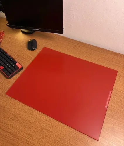 Mousepad de Vidro DBX-Pad 40x50cm Vermelho