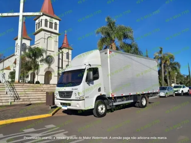 Mercedes Accelo 815 2018 Completa Impecável