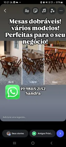 Mesas dobráveis resistentes ! Pagamento somente na entrega 
