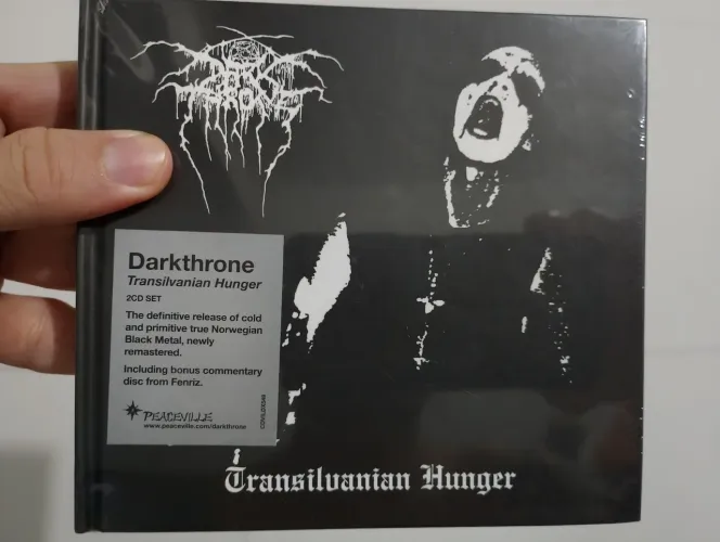 Darkthrone - Transilvanian Hunger, Digibook, RARO e esgotado (Lacrado de Fábrica)