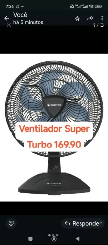 Ventilador Turbo super forte