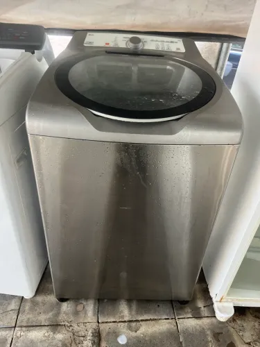 Máquina Brastemp inox