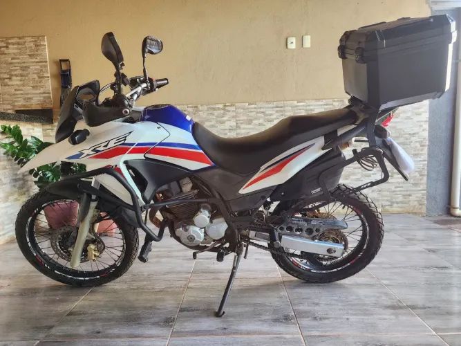 Honda XRE Branca Rally flex, ABS, ano 2018, produto exclusivo-impecável.