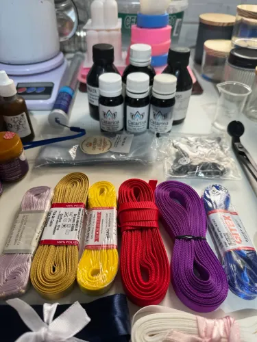 Kit para vela aromática