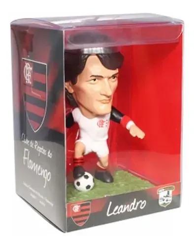 Mini - Craque do Jogador Leandro (Flamengo), Novo, Lacrado na Caixa Original do Produto