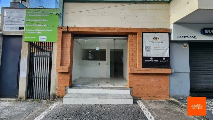 LOJA DE RUA COM 38m2 PARA ALUGAR NO SANTA EFIGÊNIA