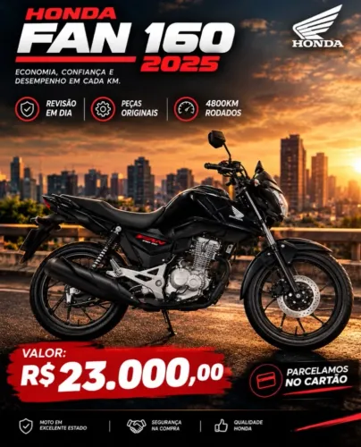 Honda CG 160 FAN Flex 2024
