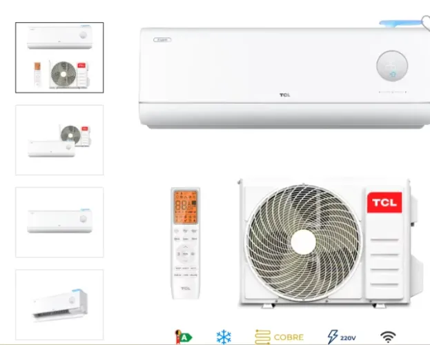 Ar-Condicionado Split Inverter 12000 BTUs TCL Fresh In 3.0 High Wall Só Frio
