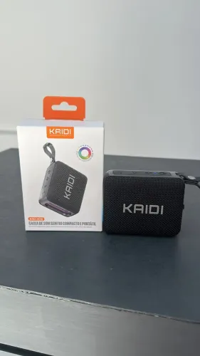 CAIXA DE SOM BLUETOOTH KAIDI 