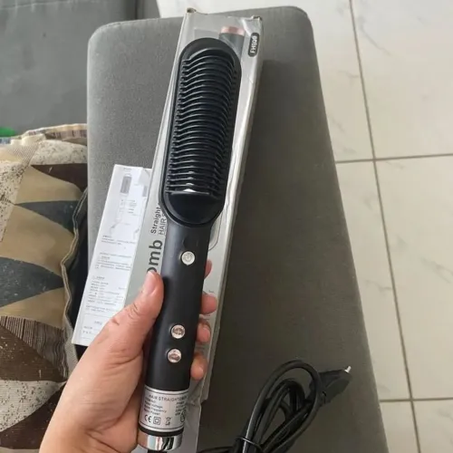 Escova super alisadora 3 em 1 pague somente na entrega 