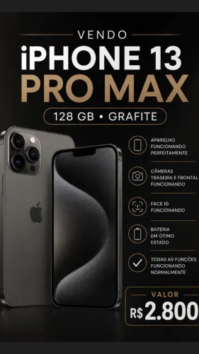 iPhone 13 Pro Max 128 gigas