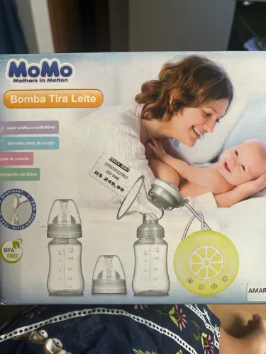 Bomba de Tirar Leite Materno Elétrico - Momo