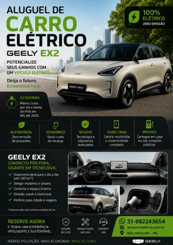 Aluguel Carro Elétrico