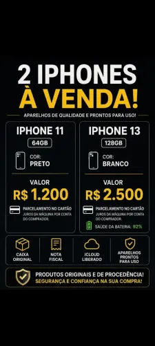 Celulares iPhones